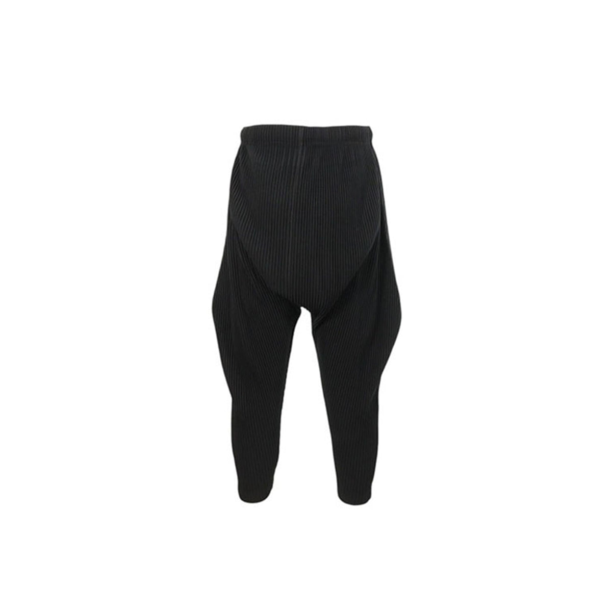 HOMME PLISSÉ ISSEY MIYAKE 21AW Black Pleated Pants Size 3
