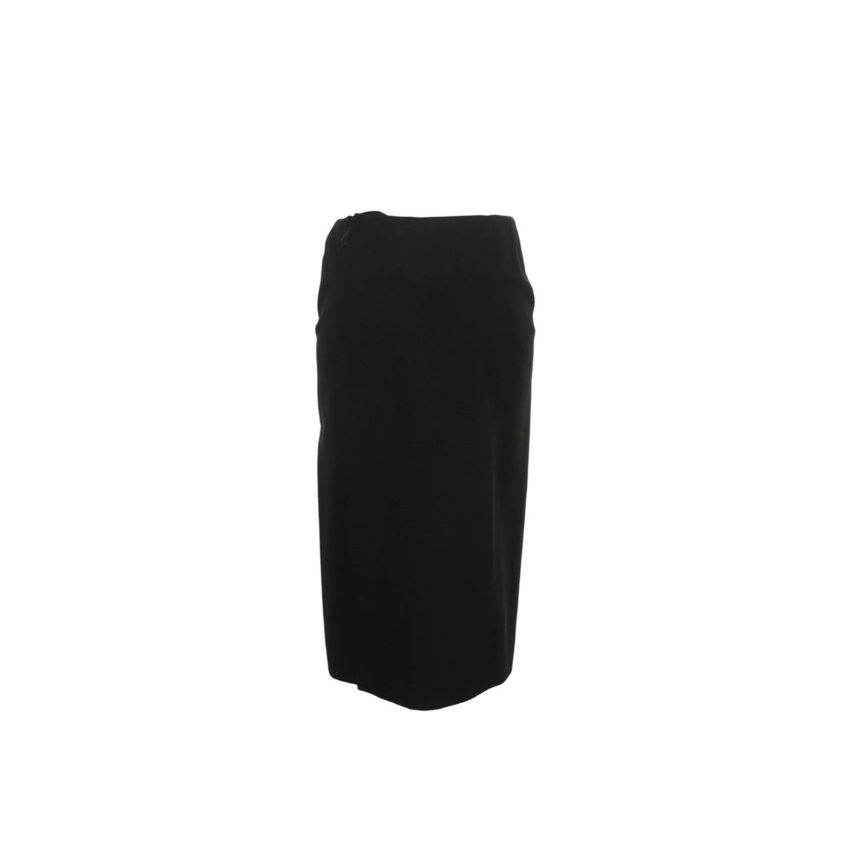 Hermes HERMÈS by Martin Margiela Black Wool Skirt Size 36
