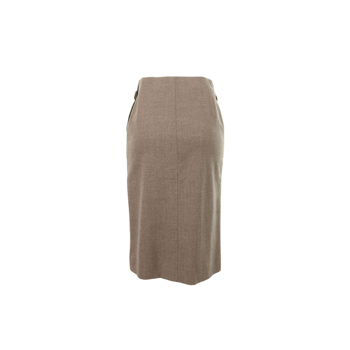 Hermes HERMÈS by Martin Margiela Gray Wool Skirt Size 36