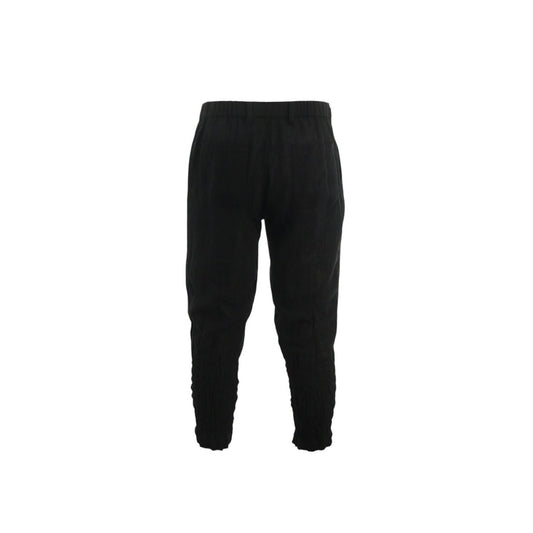 ISSEY MIYAKE MEN 2018AW Black Wool Pants Size 2
