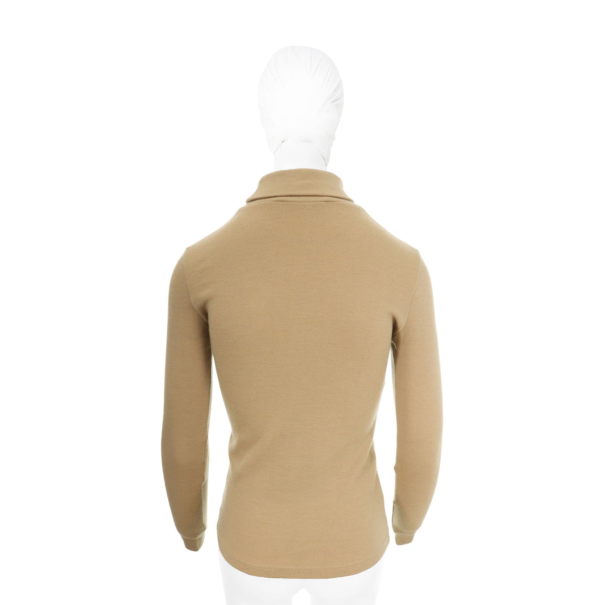 VERONIQUE BRANQUINHO Beige Wool Knit Sweater Size 38