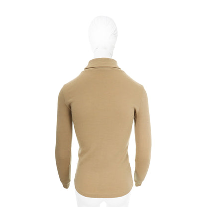 VERONIQUE BRANQUINHO Beige Wool Knit Sweater Size 38