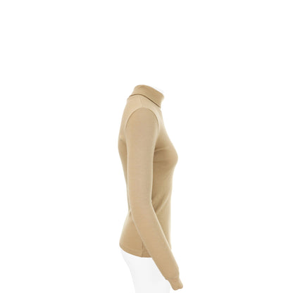 VERONIQUE BRANQUINHO Beige Wool Knit Sweater Size 38