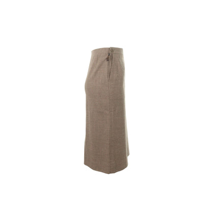 Hermes HERMÈS by Martin Margiela Gray Wool Skirt Size 36