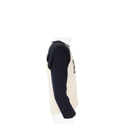 NUMBER (N)INE Cotton Blend Long Shirt Navy/White Size 3