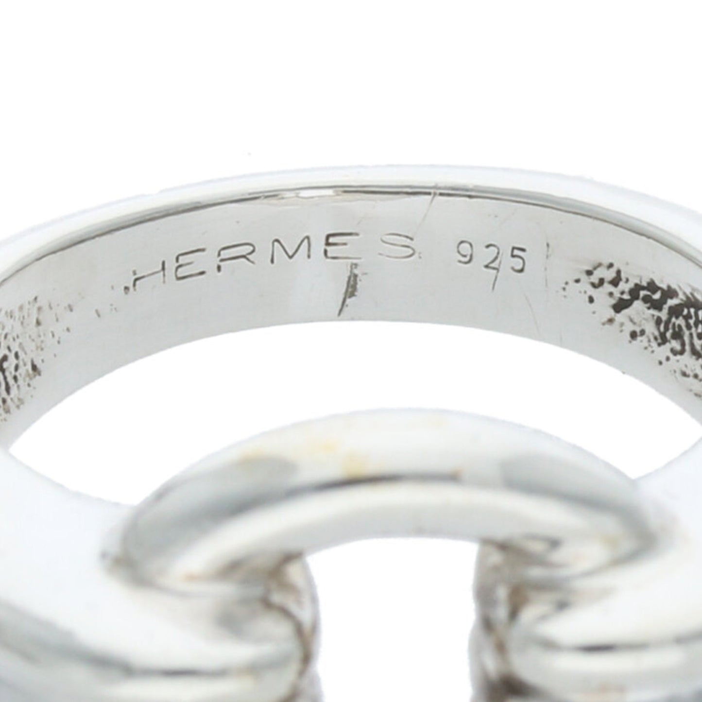 Hermes HERMÈS 2000s Silver Gold Ag925 Ring