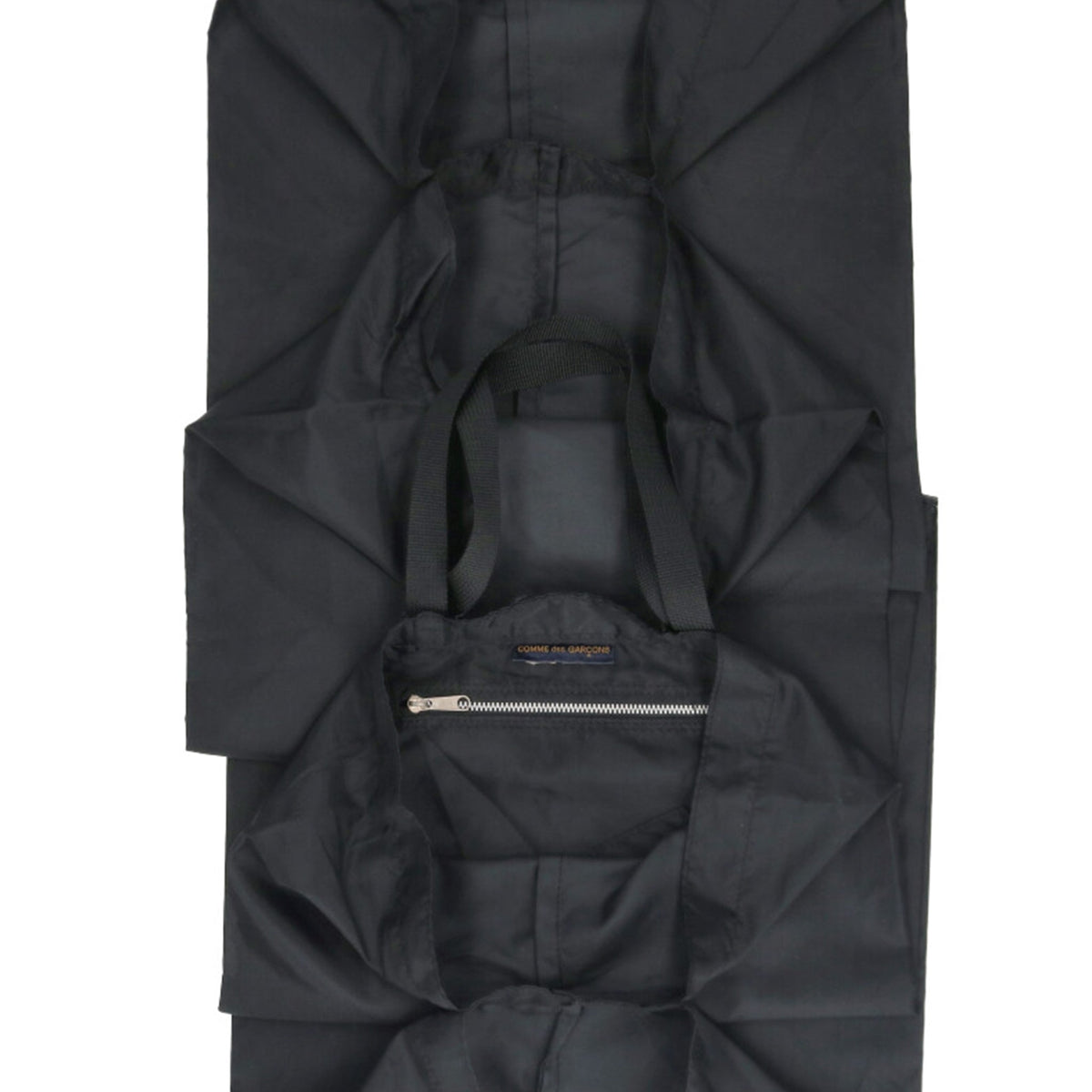 COMME des GARCONS Black White Nylon Bag