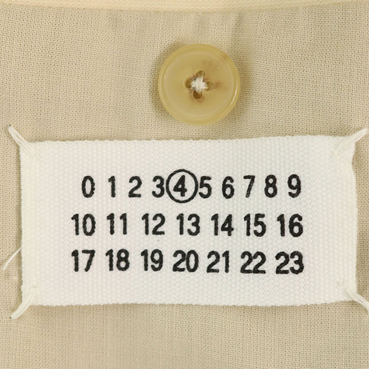 Maison Martin Margiela 2010 S/S Coat Beige Size 42