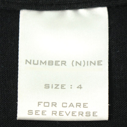 NUMBER (N)INE 2002 S/S Black Jacket Size 4