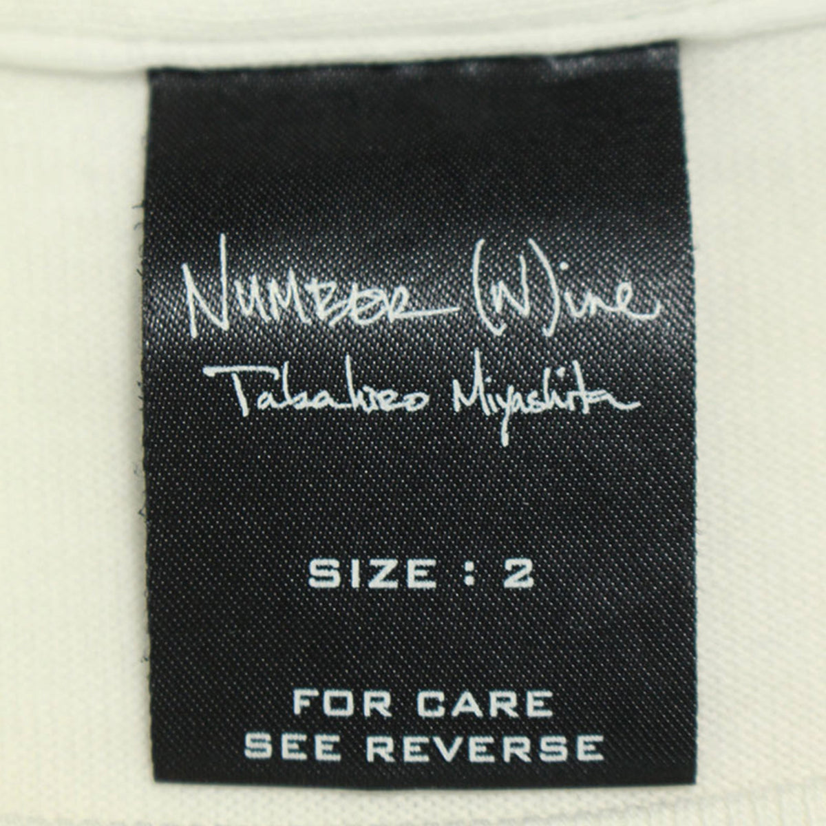 NUMBER (N)INE 2003SS Cotton T-Shirt Multi Size 2