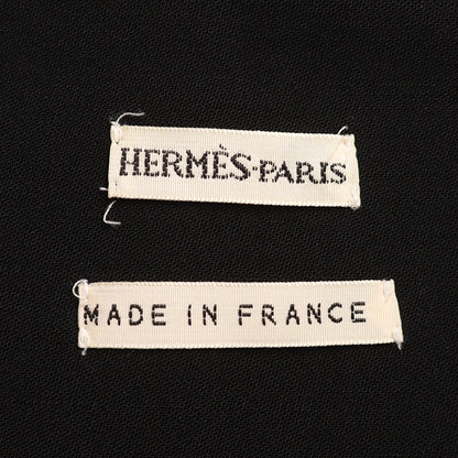 Hermes HERMÈS by Martin Margiela Black Wool Skirt Size 36