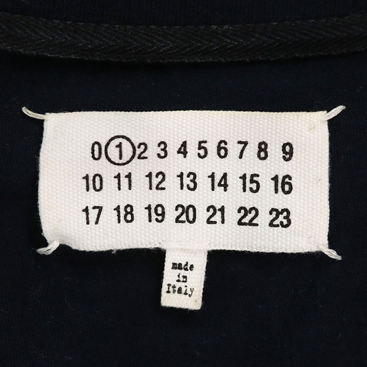 Maison Martin Margiela 2012 S/S Black Cotton Shirt Size S