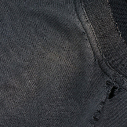 RAF SIMONS 2002 A/W Distressed Hoodie Multi Size 48