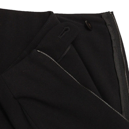 Hermes HERMÈS by Martin Margiela Black Wool Skirt Size 36