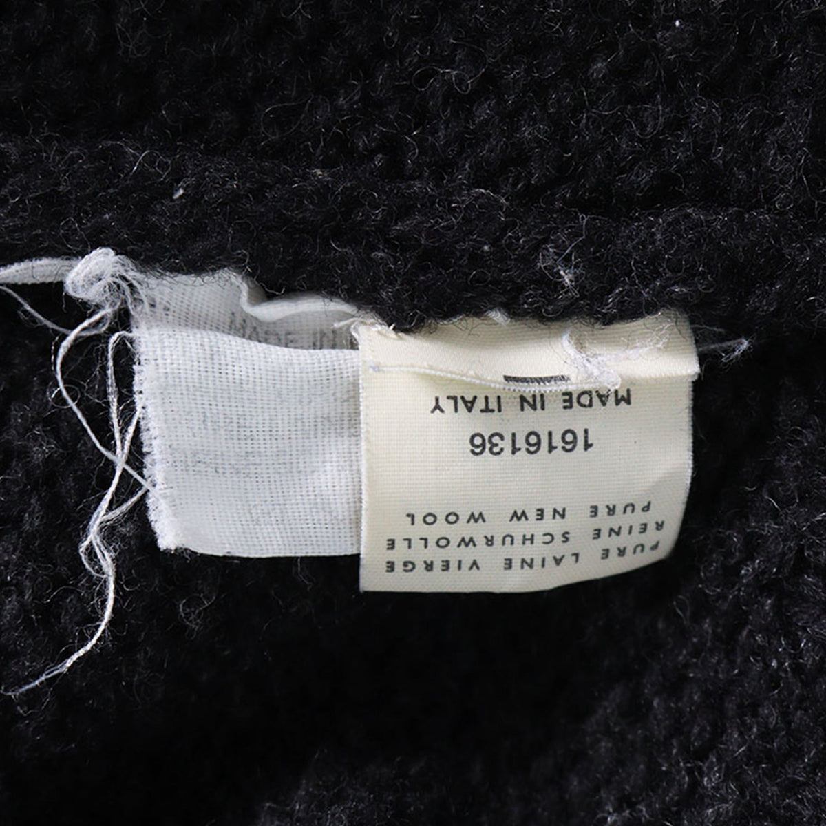 Maison Martin Margiela Wool Sweater Charcoal Gray Size M