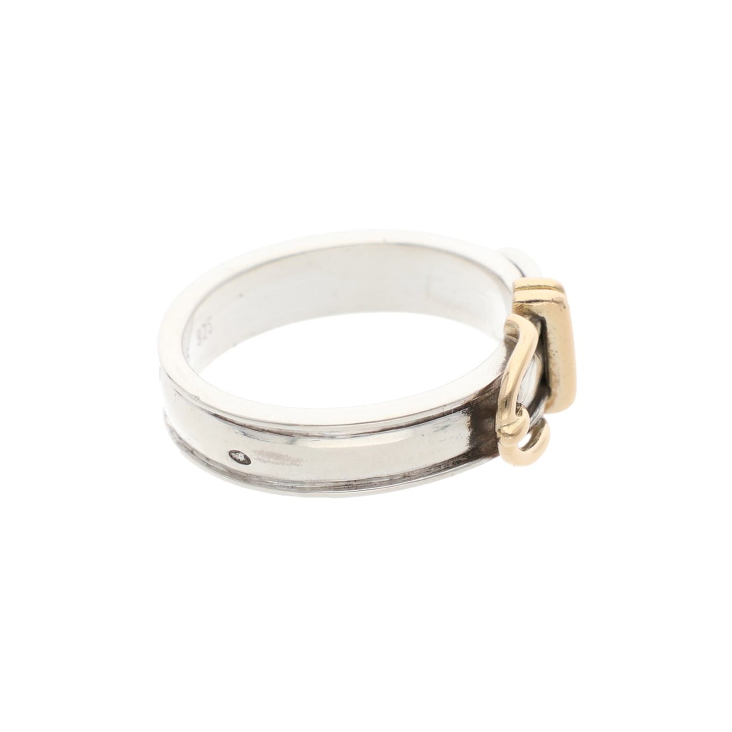 Hermes HERMÈS Gold Silver 925 Ring