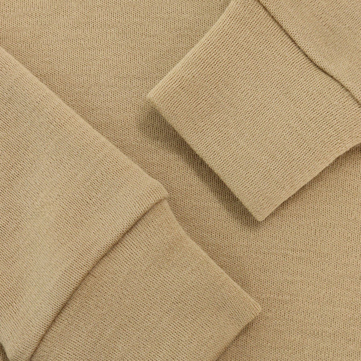 VERONIQUE BRANQUINHO Beige Wool Knit Sweater Size 38