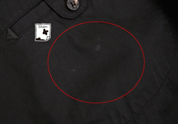 Papas Cotton Mods Coat Black Size S