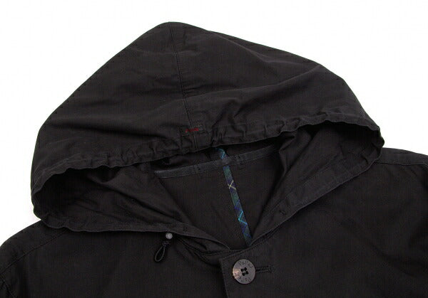 Papas Cotton Mods Coat Black Size S