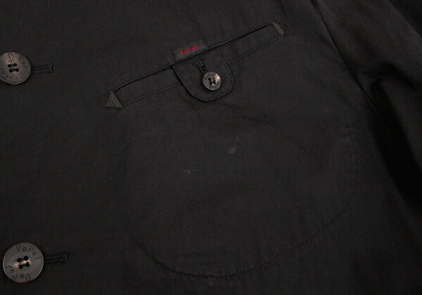 Papas Cotton Mods Coat Black Size S