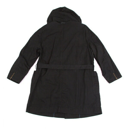 Papas Cotton Mods Coat Black Size S