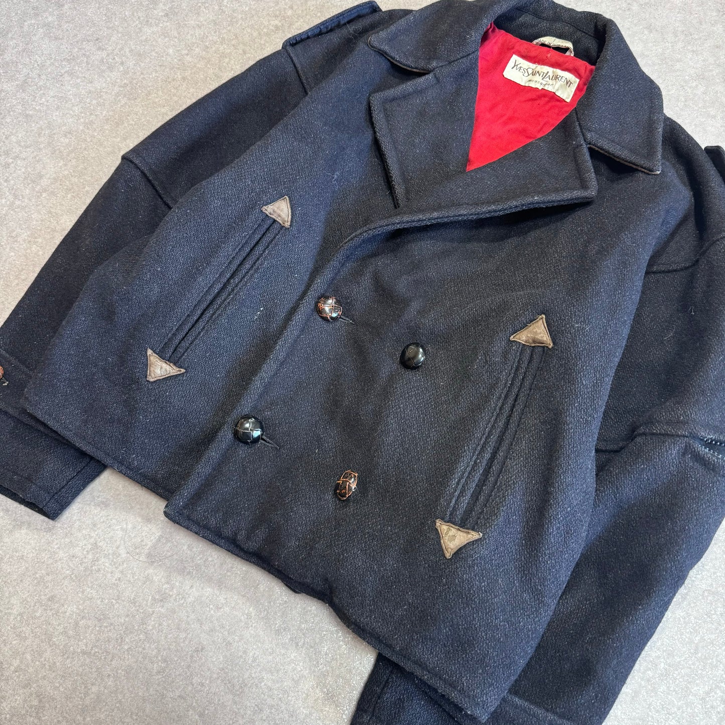 Yves Saint Laurent Blue Long Sleeve Shirt Size L