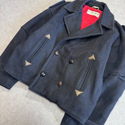 Yves Saint Laurent Blue Long Sleeve Shirt Size L