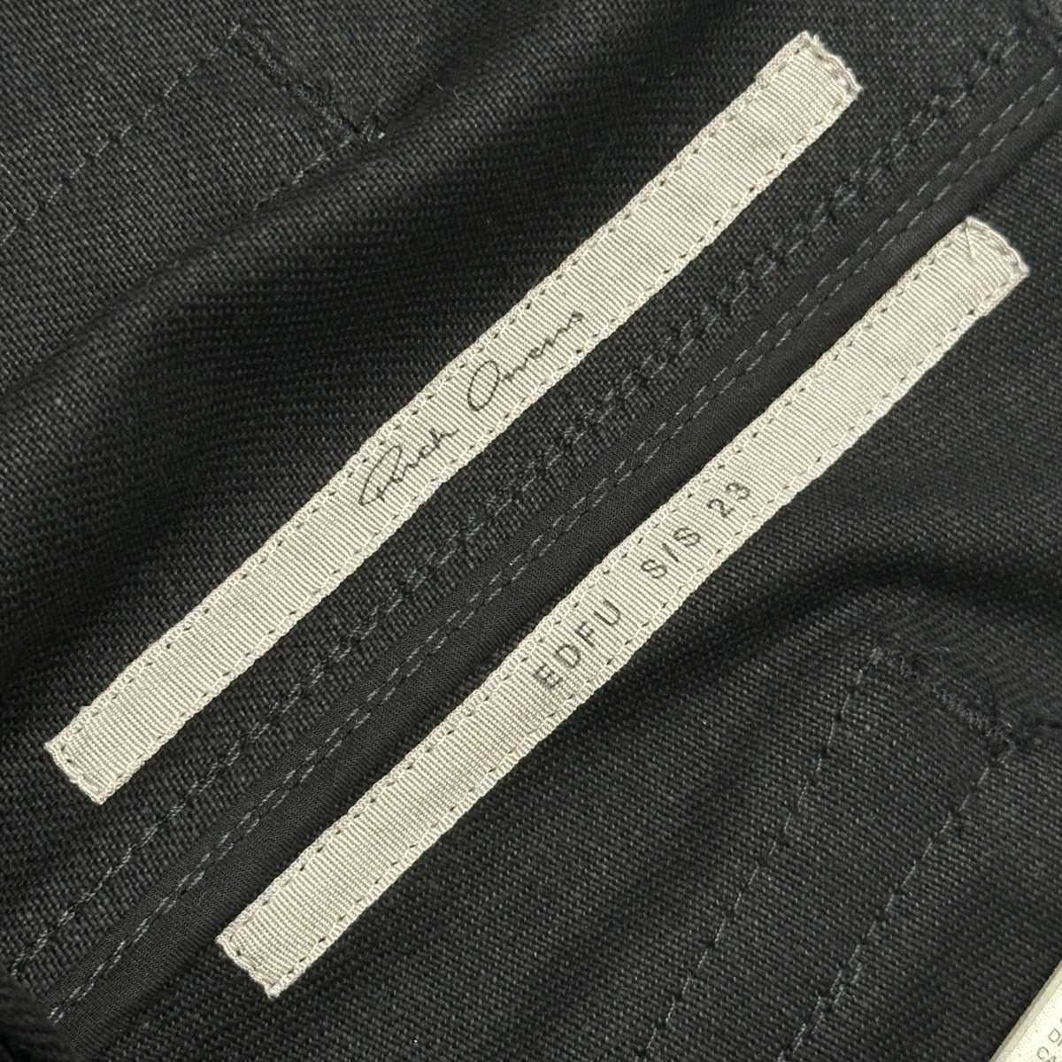 Rick Owens 23SS Slivered Bootcut Denim Size 32