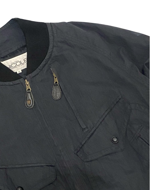 NICOLE MA-1 Jacket Black