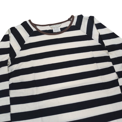 DRIES VAN NOTEN Border Pattern Crew Sweatshirt Multi Size S