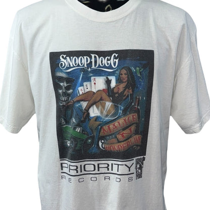 Snoop Dogg Malice n Wonderland T-Shirt White Size XL