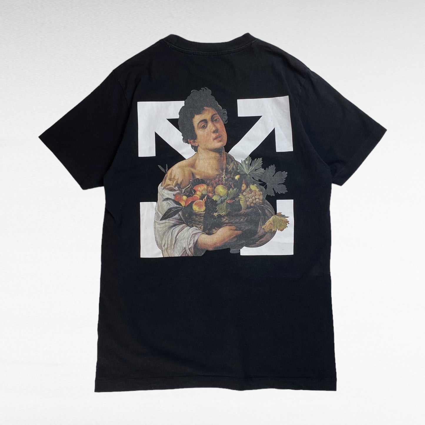 Off White 21SS Graphic Print Short Sleeve T-Shirt Size M