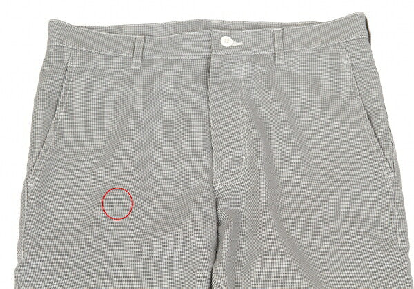 BLACK COMME des GARCONS Puppytooth Pants Black White Size S
