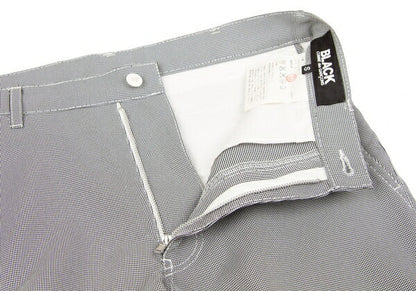 BLACK COMME des GARCONS Puppytooth Pants Black White Size S