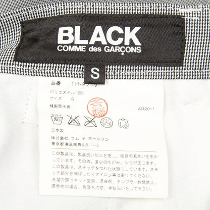 BLACK COMME des GARCONS Puppytooth Pants Black White Size S