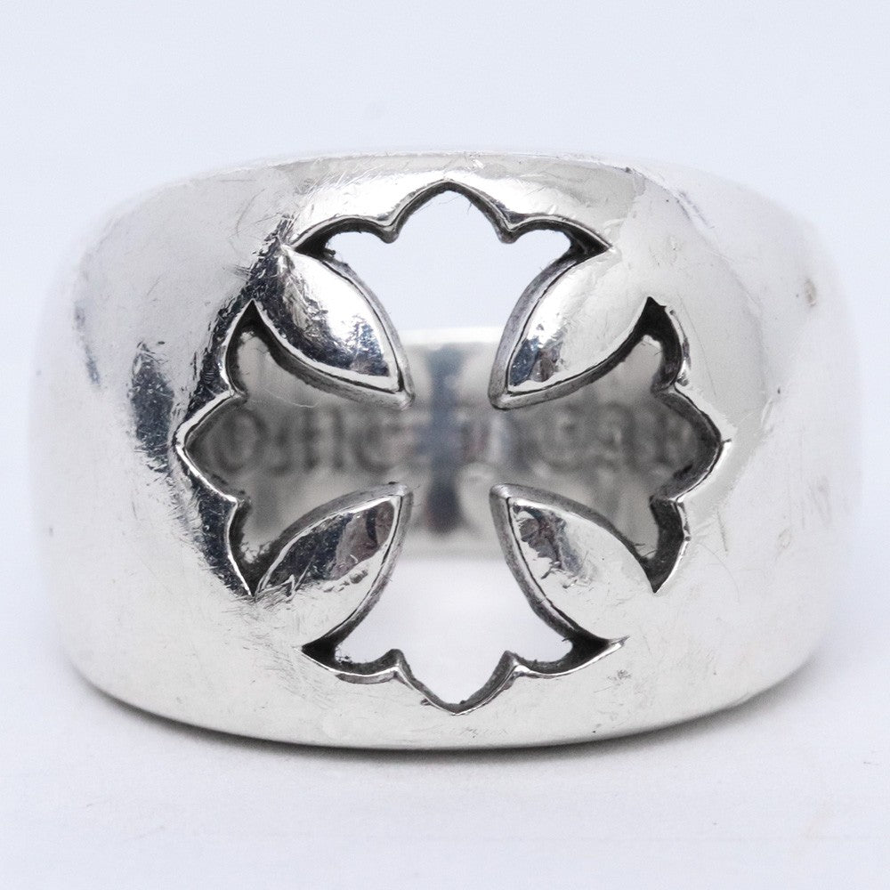 CHROME HEARTS Negative Space CH Ring Silver Size ONE SIZE