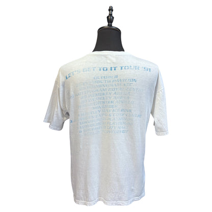 KYLIE MINOGUE LET'S GET TO IT TOUR '91 T-Shirt Size L