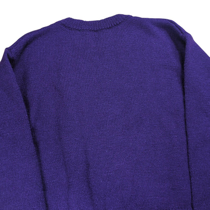 DRIES VAN NOTEN Front Design Wool Sweater Size S