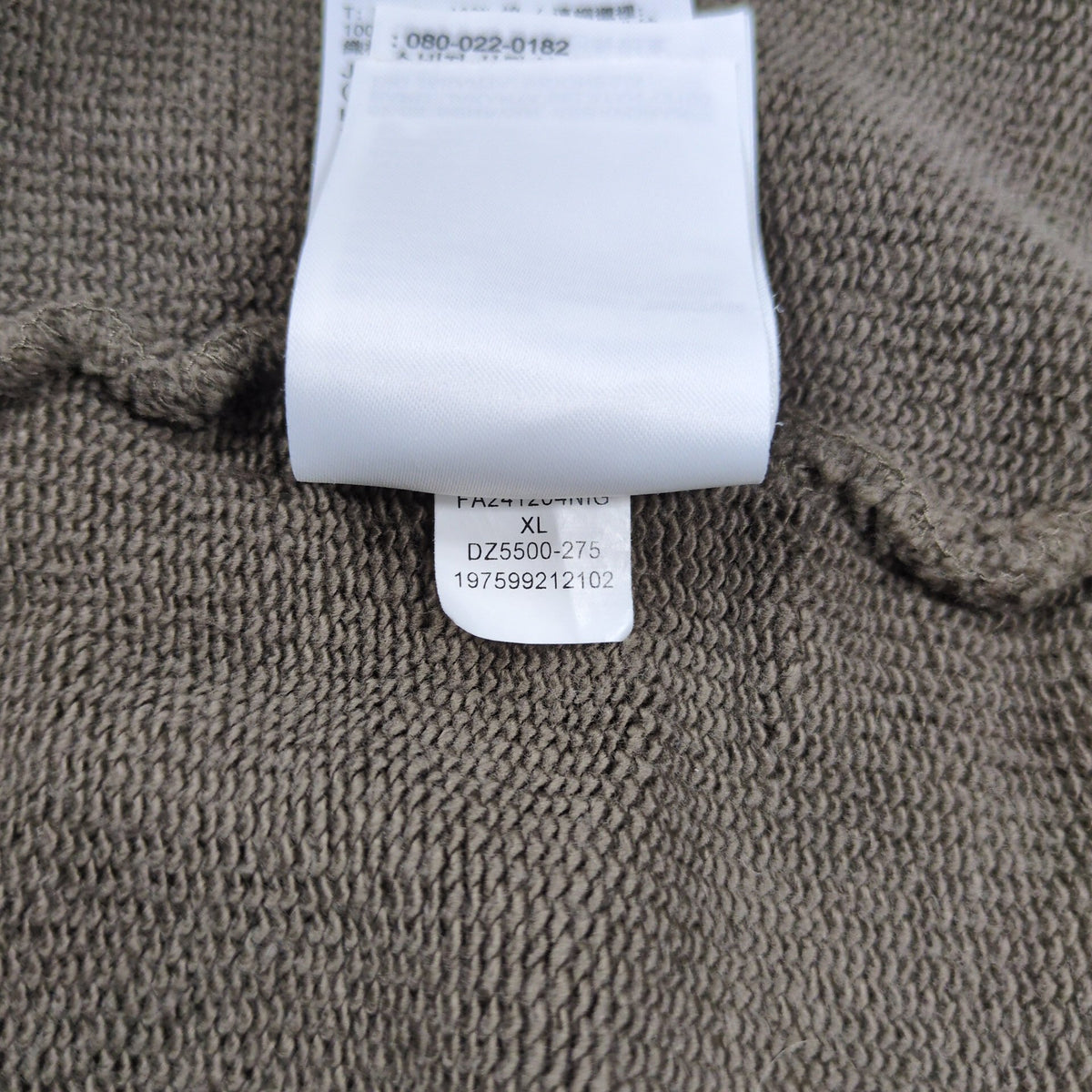 NIKE AIR JORDAN×CUCTUS JACK 24AW Zip Hoodie Size XL