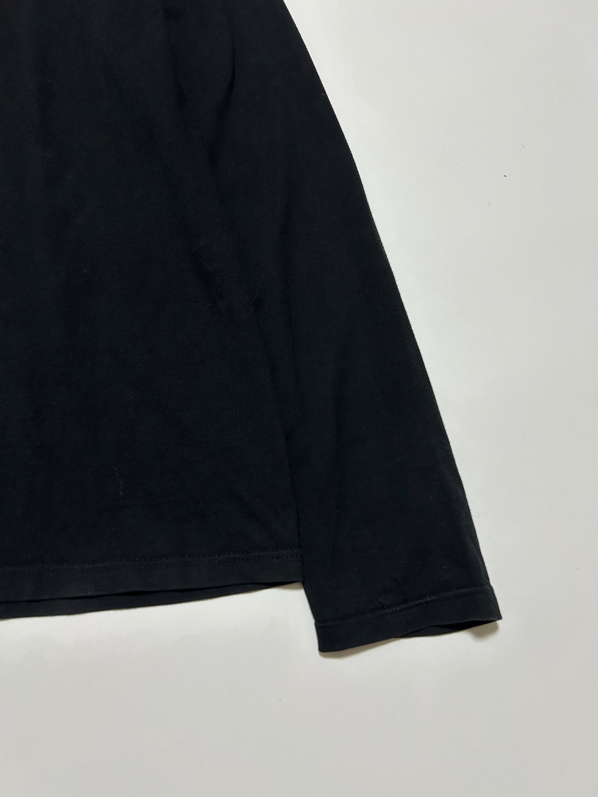 A.P.C. 1990s Black Cotton Polo Shirt