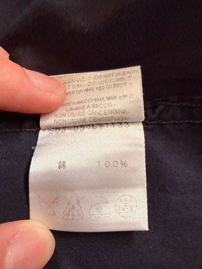 GUCCI Tailored Cotton Dress Shirt Folded Cuff Size S