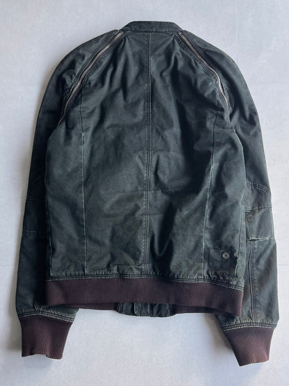 Diesel Green Gimmick Cotton Jacket Size L