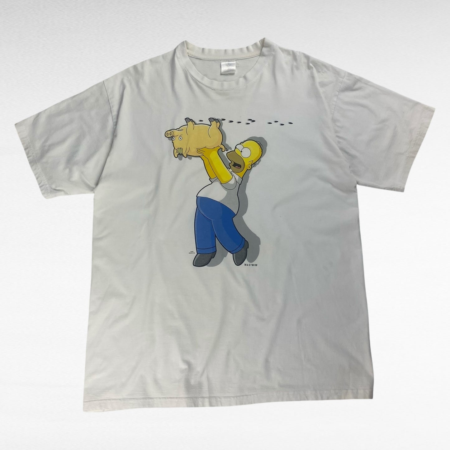 B&C 00s T-Shirt White Size XL