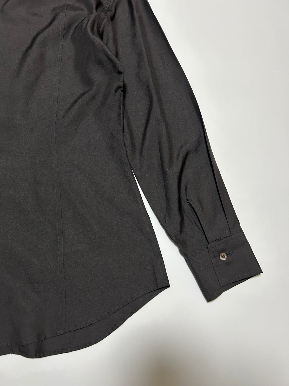 GUCCI Tom Ford AW96 Silk Shirt Black Size M