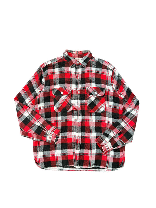 BRENT 50s-60s flannel shirt Size L