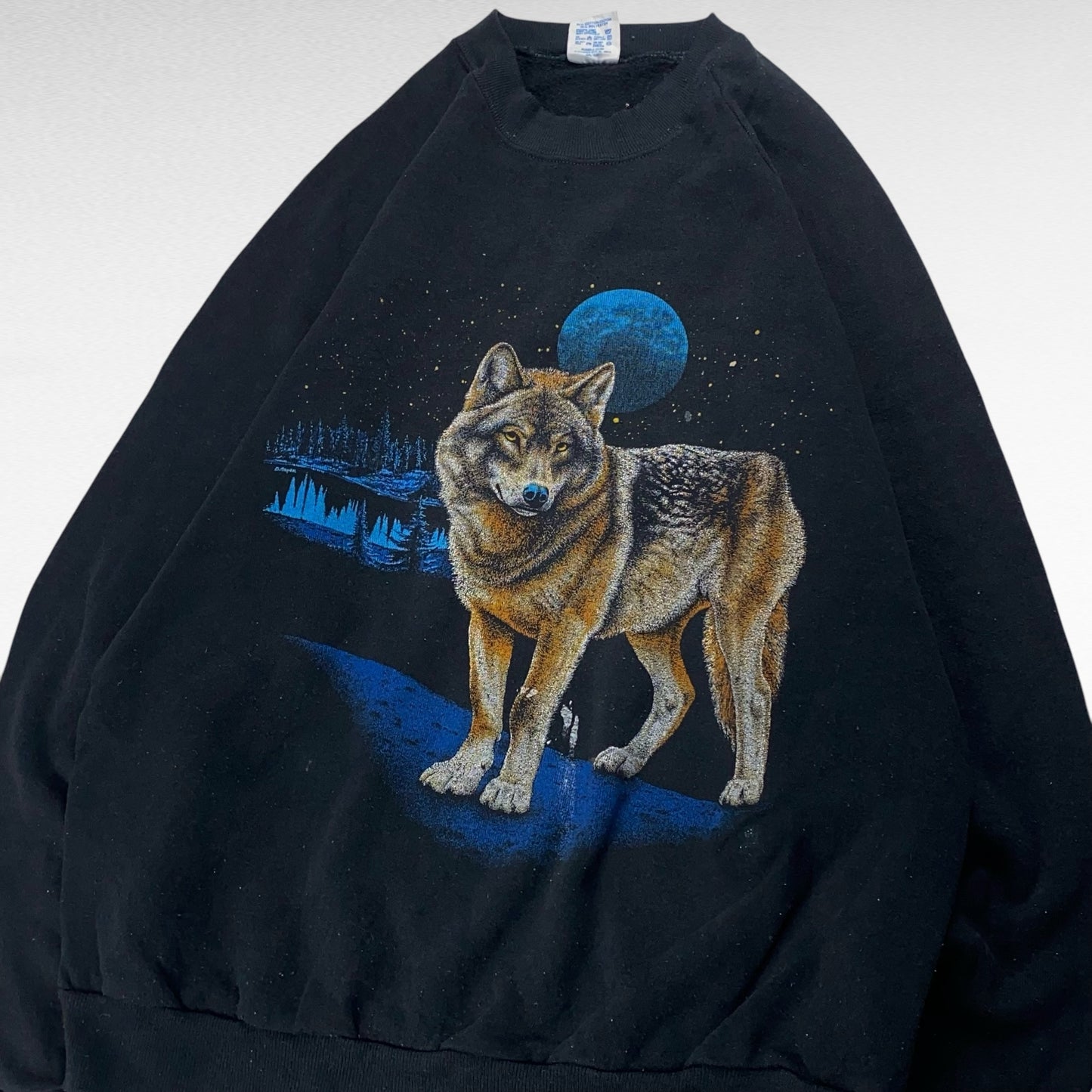 Jerzees 90s Sweatshirt Black Size L