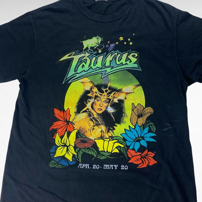 Comfort Colors Print T-Shirt Black Size M