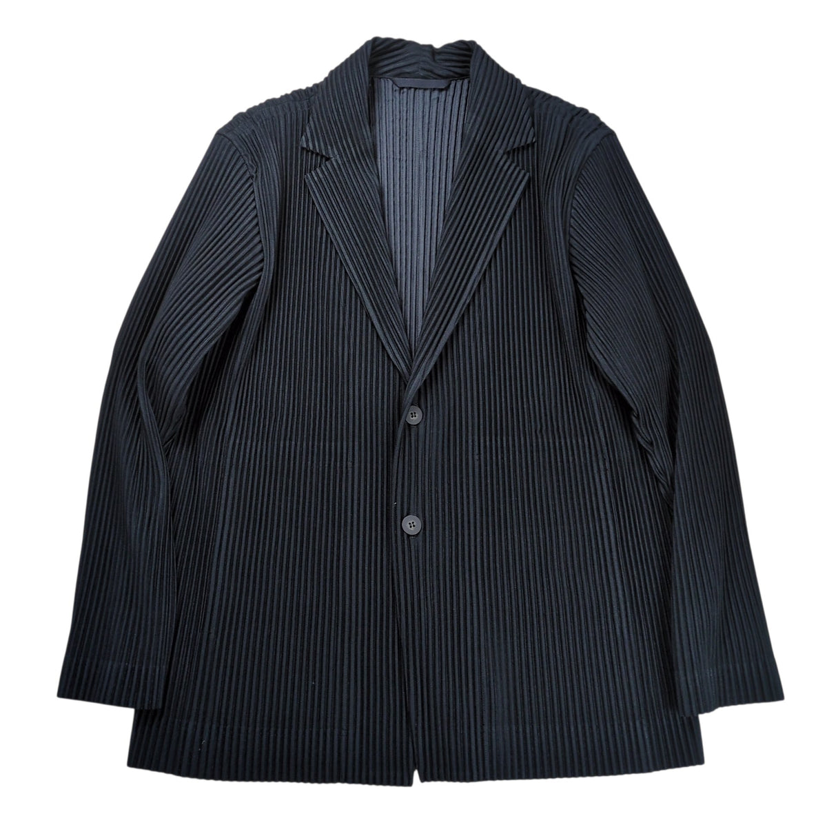 HOMME PLISSE ISSEY MIYAKE Pleated Tailored Jacket Size 2