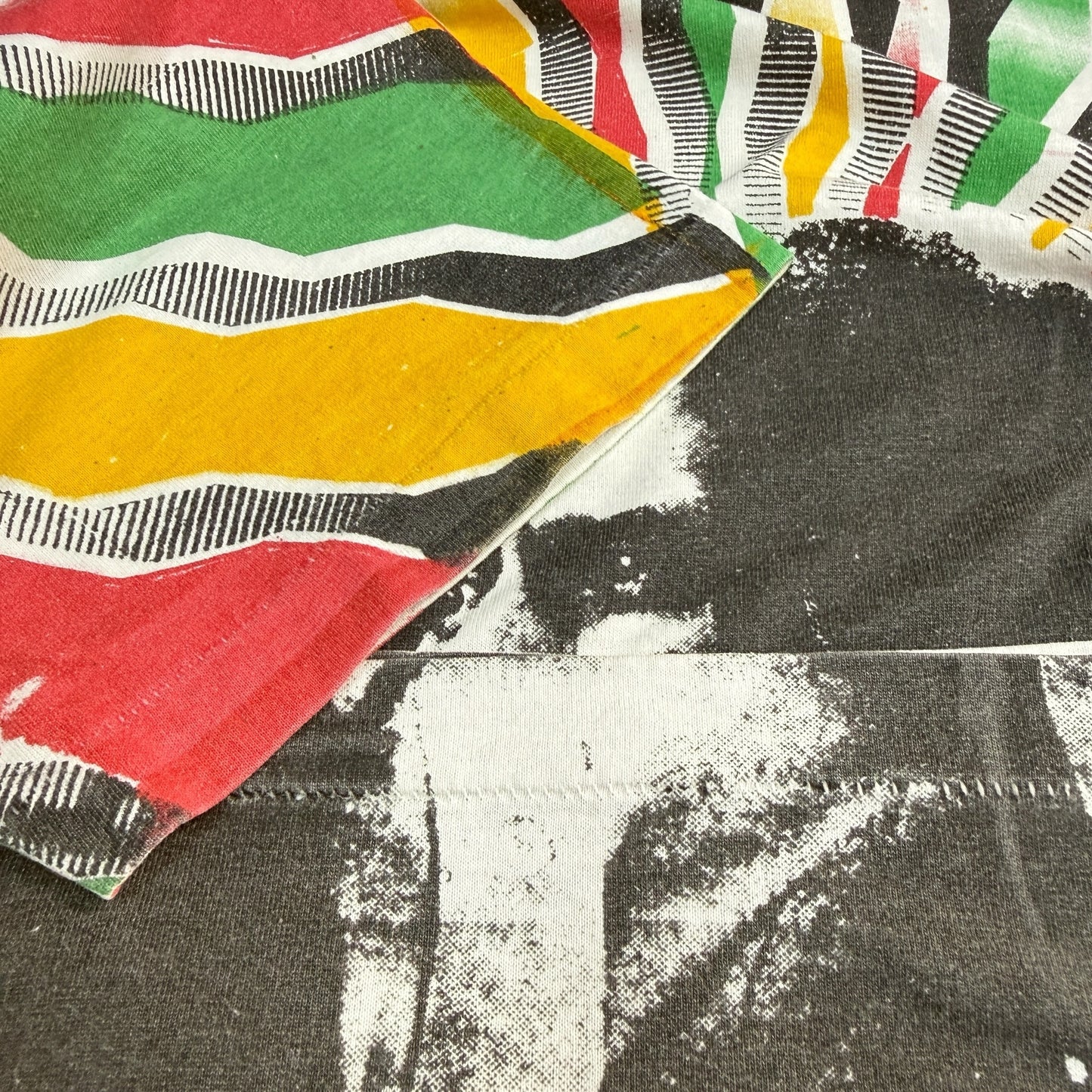 BOB MARLEY 90s USA All-Over Print T-Shirt Size XL