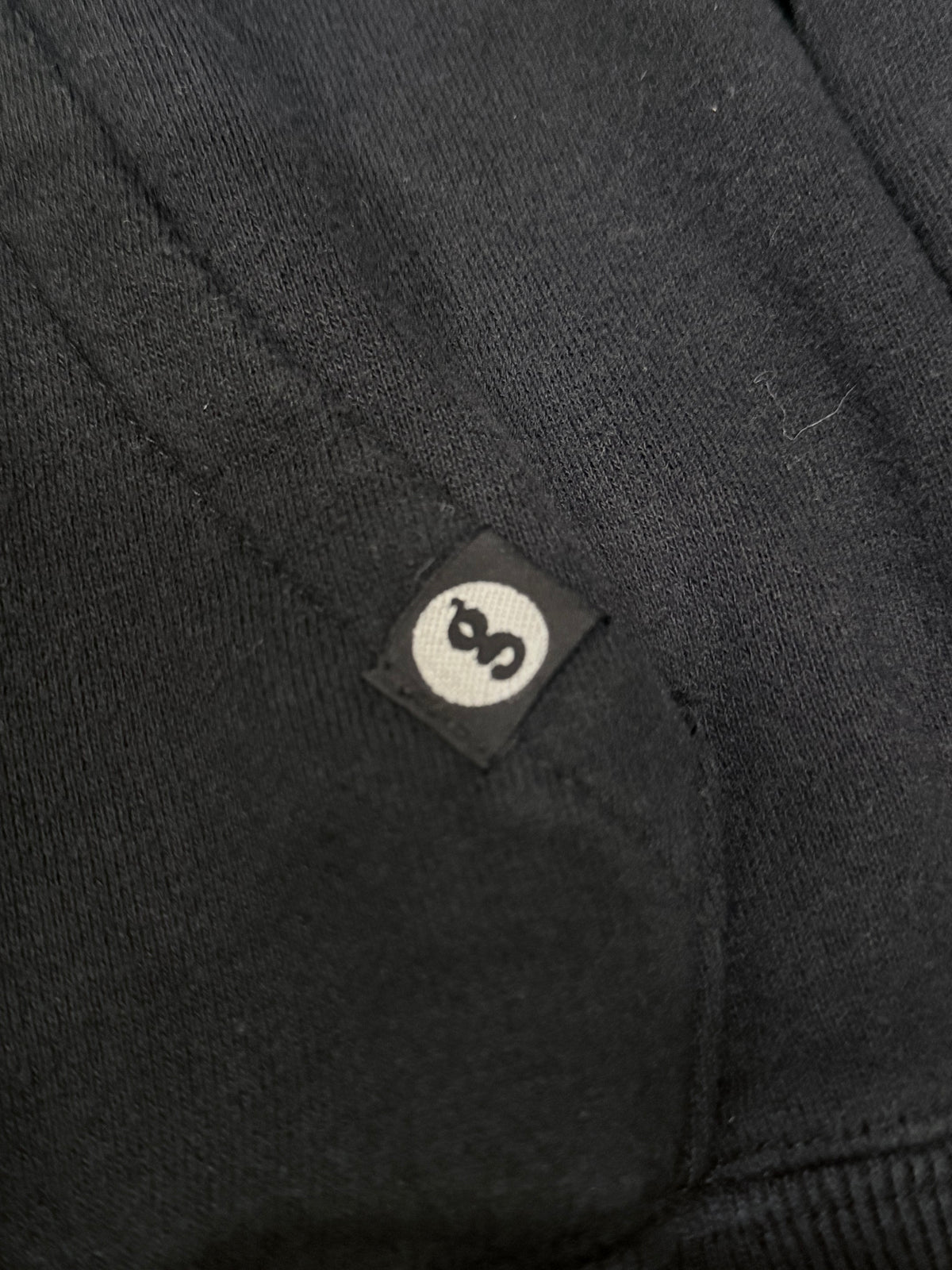 GOODENOUGH ROUND BODY CLASSICS Black Hoodie Size XL